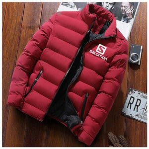 2019 New Winter Jackets Parka Men Autumn Winter Warm Outwear Brand Slim Mens Coats Casual Printed Jackets