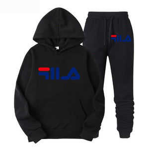 2019 New Two Pieces Set Fashion Hooded Sweatshirts ddddSportswear Men Tracksuit Hoodie Autumn Brand Clothes Hoodies+Pants men sets Cool